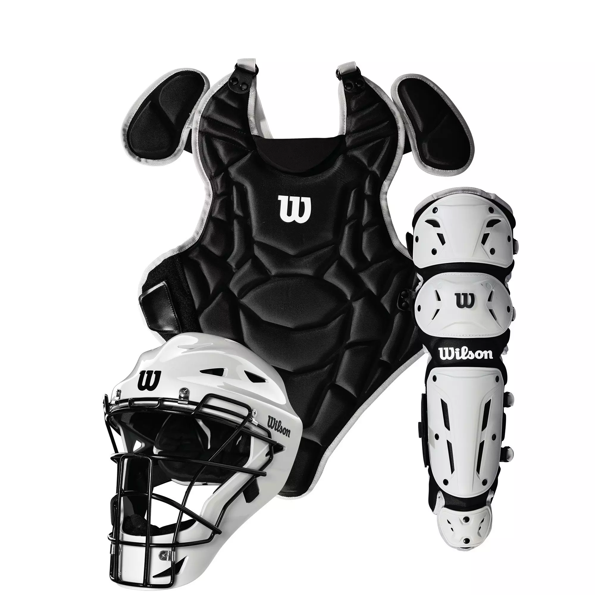Wilson Youth EZ Gear 2 Catcher's Set - Black